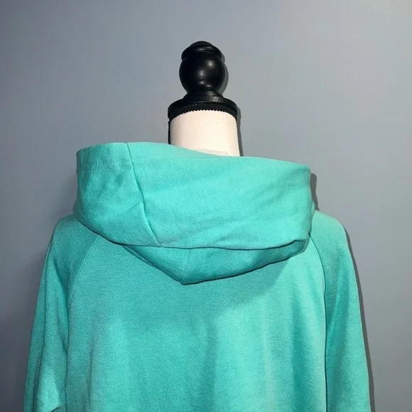 Enza- Teal hooded sweatshirt - Picture 7 of 9